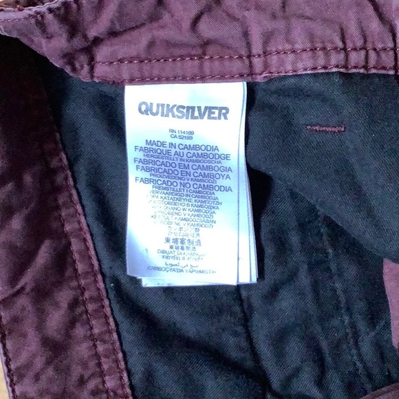 SHORTS MEN QUICKSILVER SIZE 30 - Picture 5 of 5